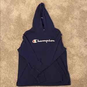 Youth Large champion hoodie